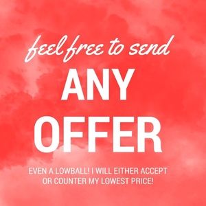 Accepting Reasonable offer thanks